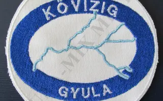 Kőrös-vidéki Vízügyi Igazgatóság karjelvény tépőzáras 1